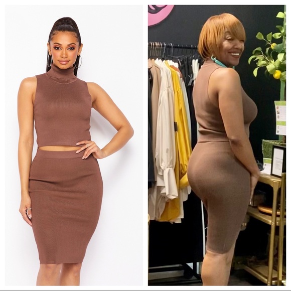 Cocoa - Skirt Set - Picture 3 of 4